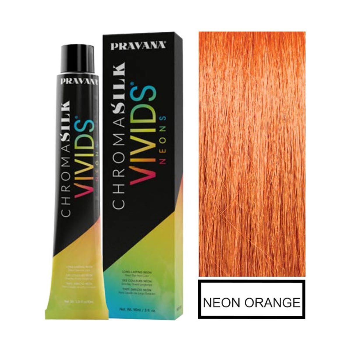 PRAVANA - Tintura Fantasía Pravana Semipermanente Neon Orange 90Ml