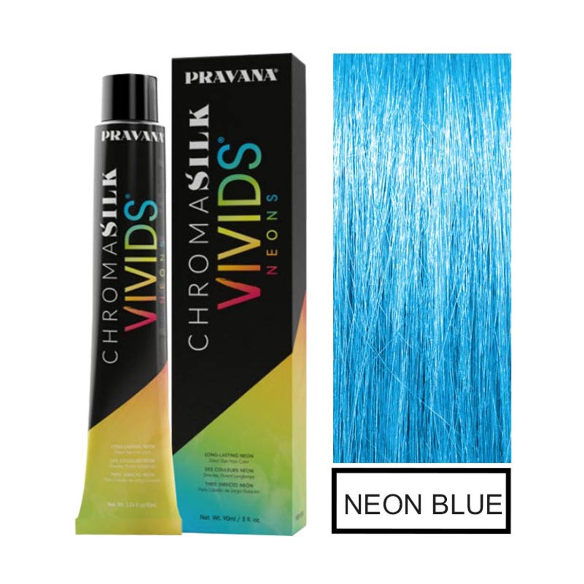 PRAVANA - Tintura Fantasía Pravana Semipermanente Neon Blue 90Ml
