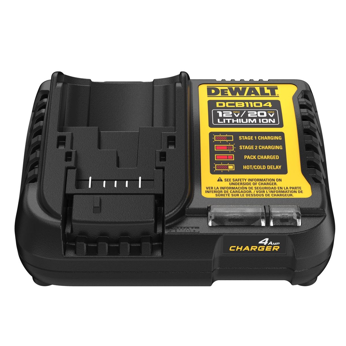 DEWALT - Cargador 4 Ah 12/20/60V Flexvolt DEWALT 