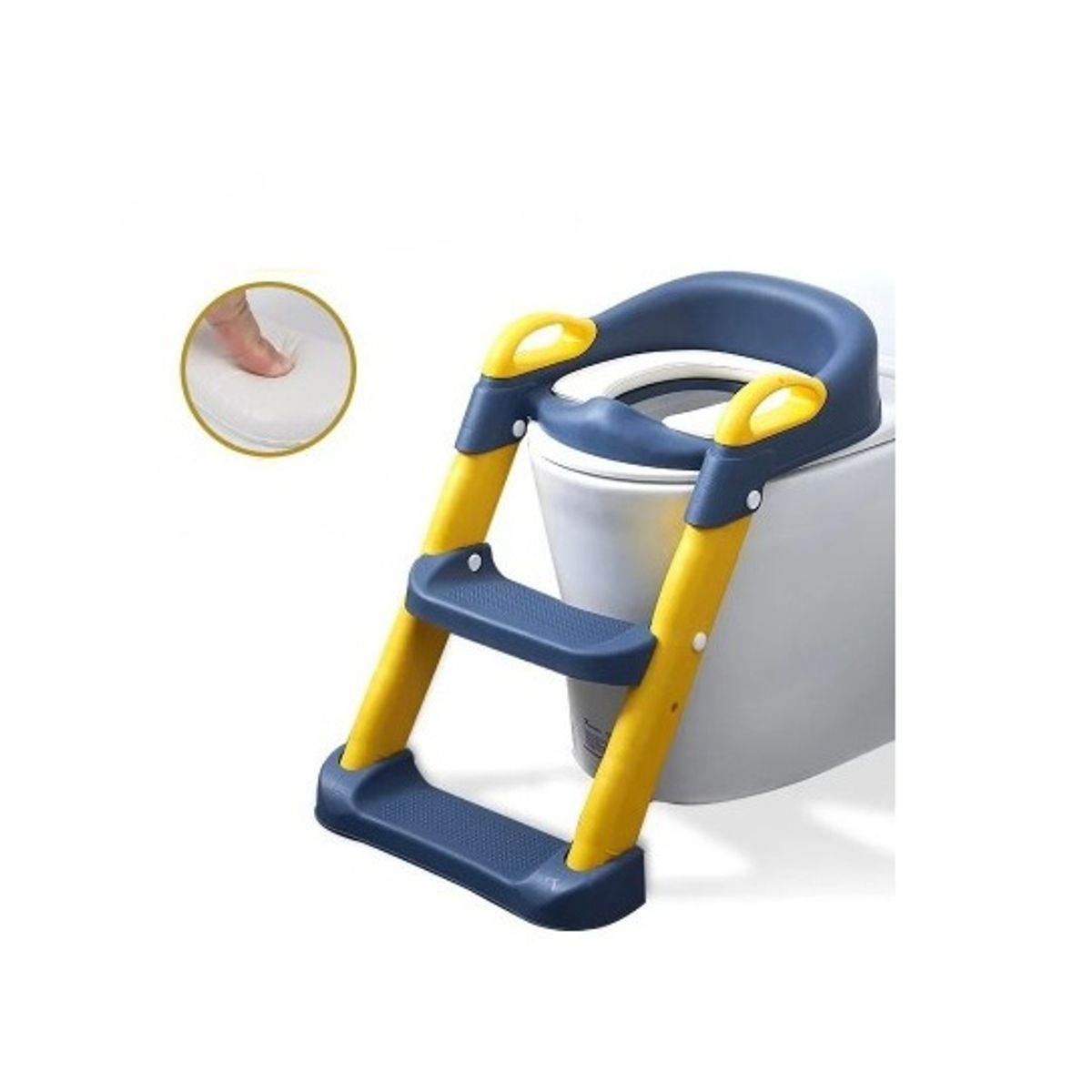 PARTYGLOBOS - Asientos Adaptador Escalera De Inodoro Baño Wc - Azul