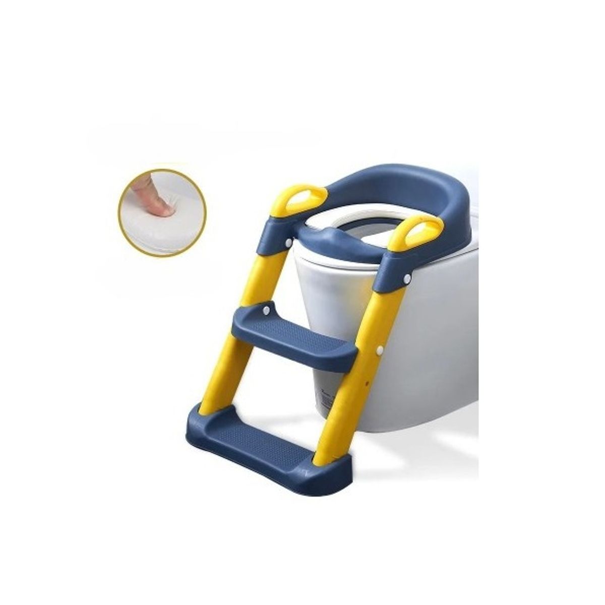 PARTYGLOBOS - Asientos Adaptador Escalera De Inodoro Baño Wc - Azul