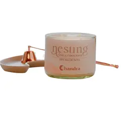 GENERICO - Vela Aromarica de Cera de Soja Chandra 400 Gramos