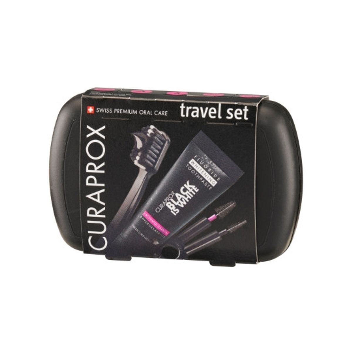 CURAPROX - Curaprox Travel Set Black is White