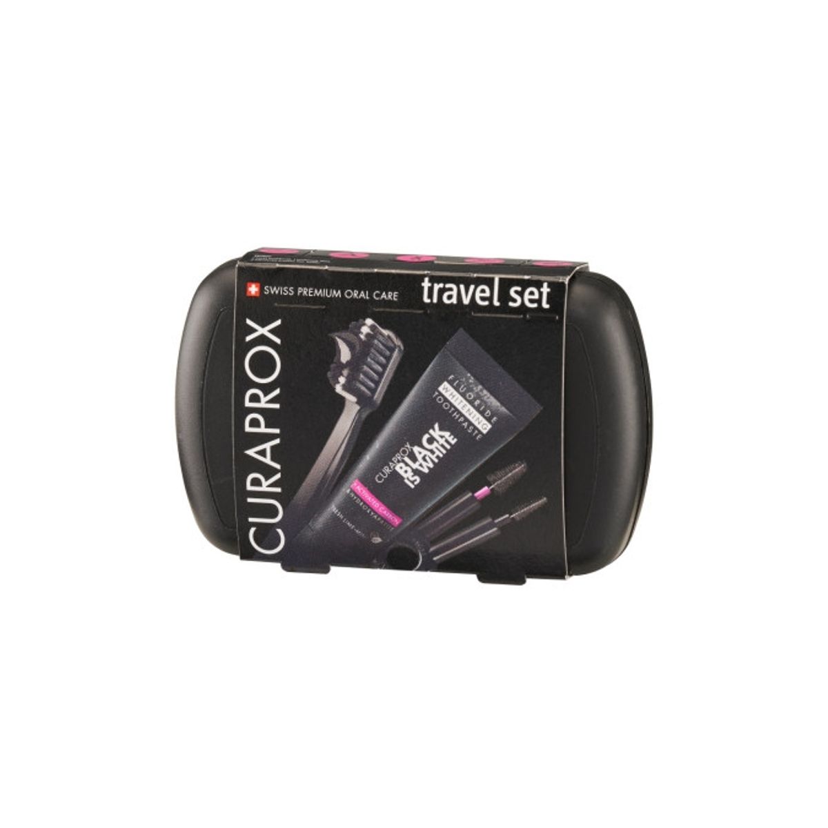 CURAPROX - Curaprox Travel Set Black is White