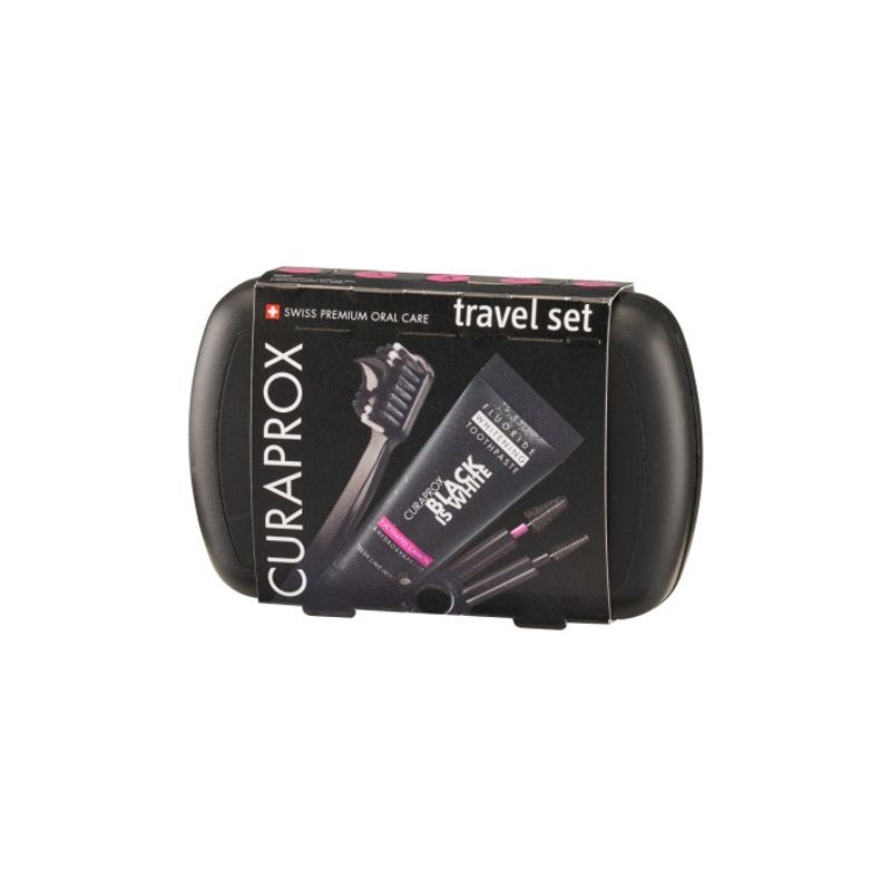 CURAPROX - Curaprox Travel Set Black is White