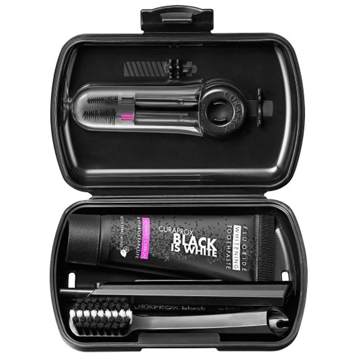 CURAPROX - Curaprox Travel Set Black is White