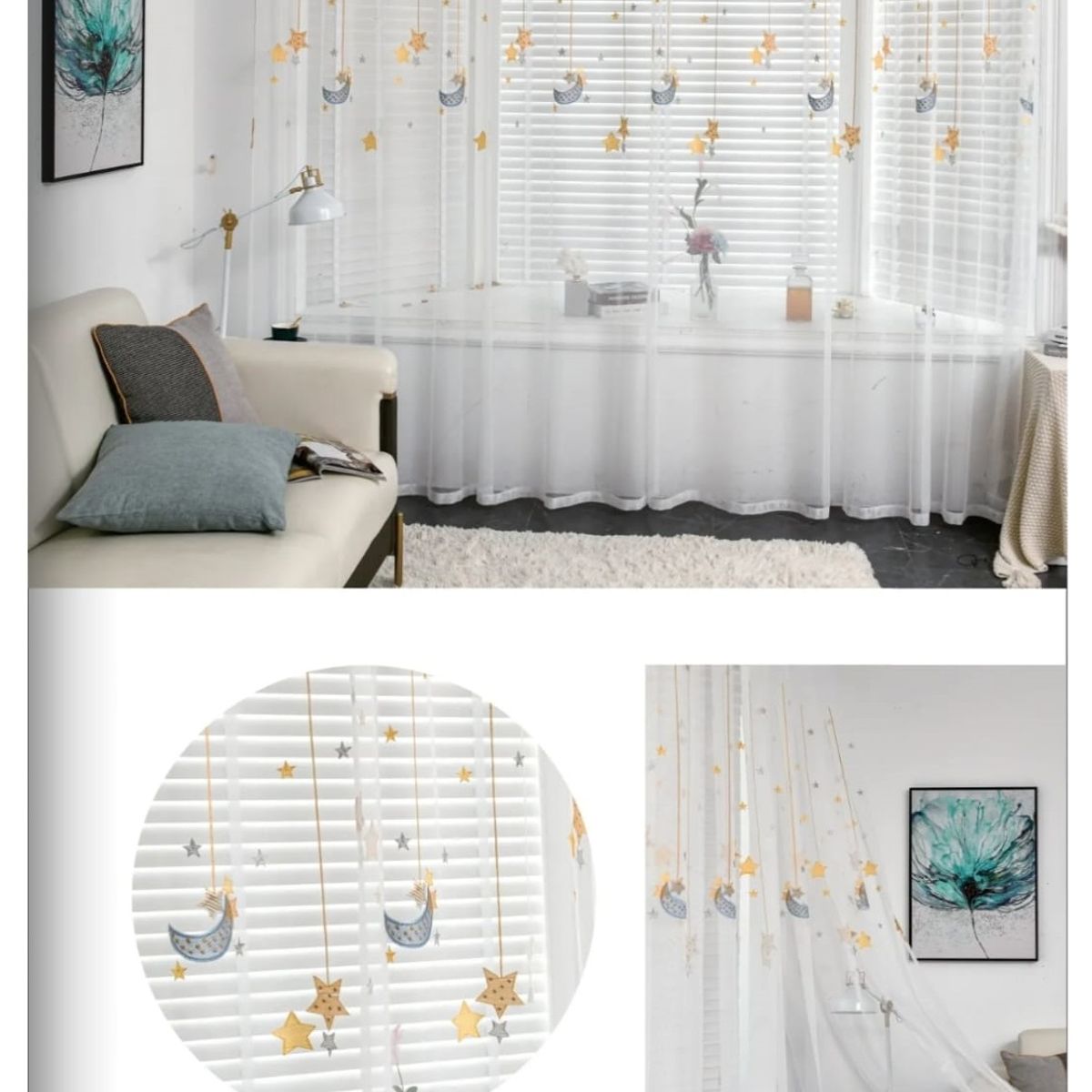 GENERICO - visillos bordados diseños