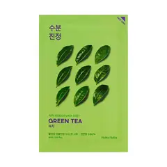 HOLIKA HOLIKA - Mascarilla de Algodón Coreana Pure Essence Mask Sheet Green Tea.
