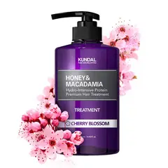 KUNDAL - Acondicionador Coreano Honey Macadamia Pink Grapefruit Sin Sulfatos.
