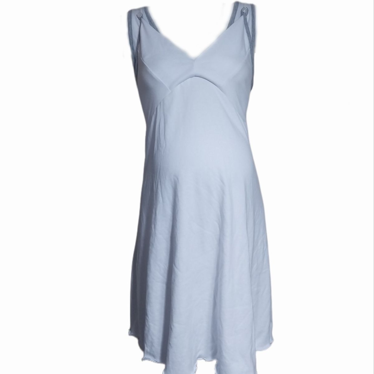 DMOM - Camisa de dormir Maternal y Lactancia DMom color Blanco modelo Bretel