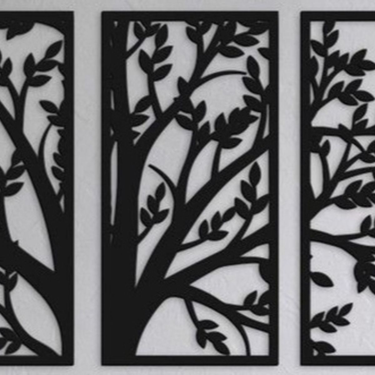 GENERICO - CUADRO DECORATIVO ARBOL DE LA VIDA ARTESANAL 50x30cm cu