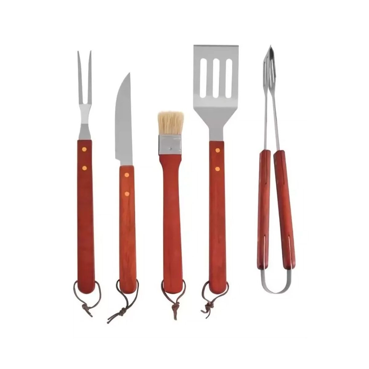 GENERICO - Kit De Herramientas Para Asado 18 Piezas Con Maleta