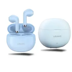USAMS - Audífonos Inalámbricos Azul In-ear Bluetooth Bateria 31 Horas