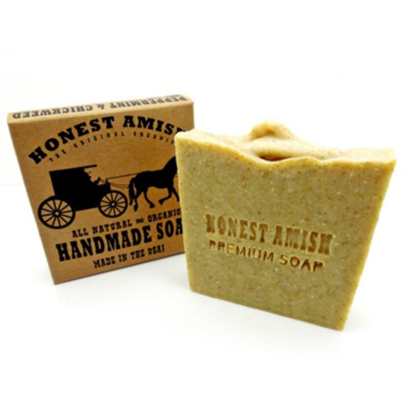 HONEST AMISH - HONEST AMISH JABON PARA BARBA Y CUERPO-MENTA Y PAMPLINA