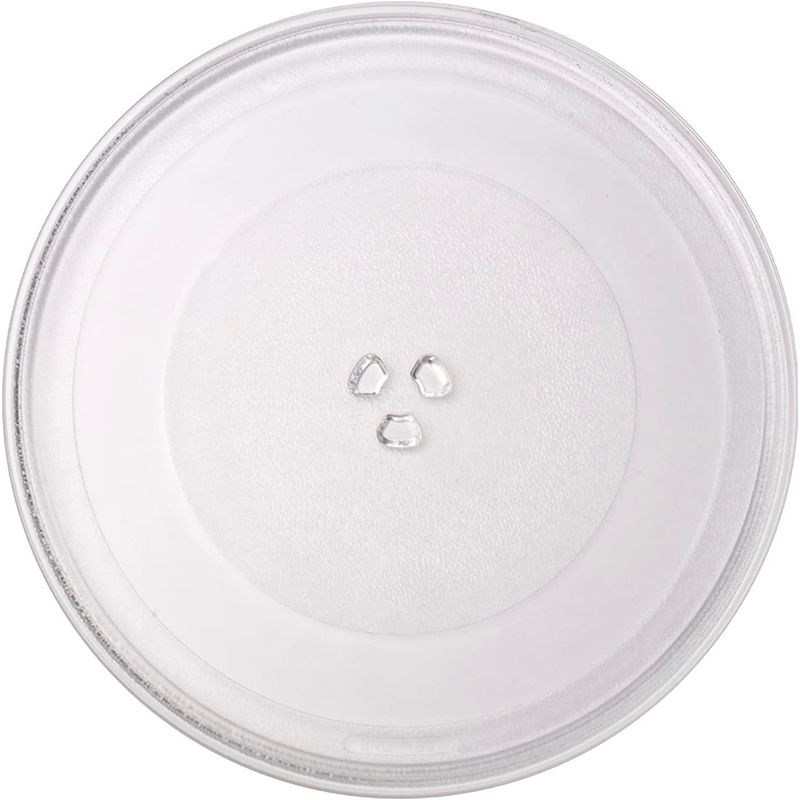 GENERICO - Plato De Vidrio Para Microondas 24.5 Centímetros