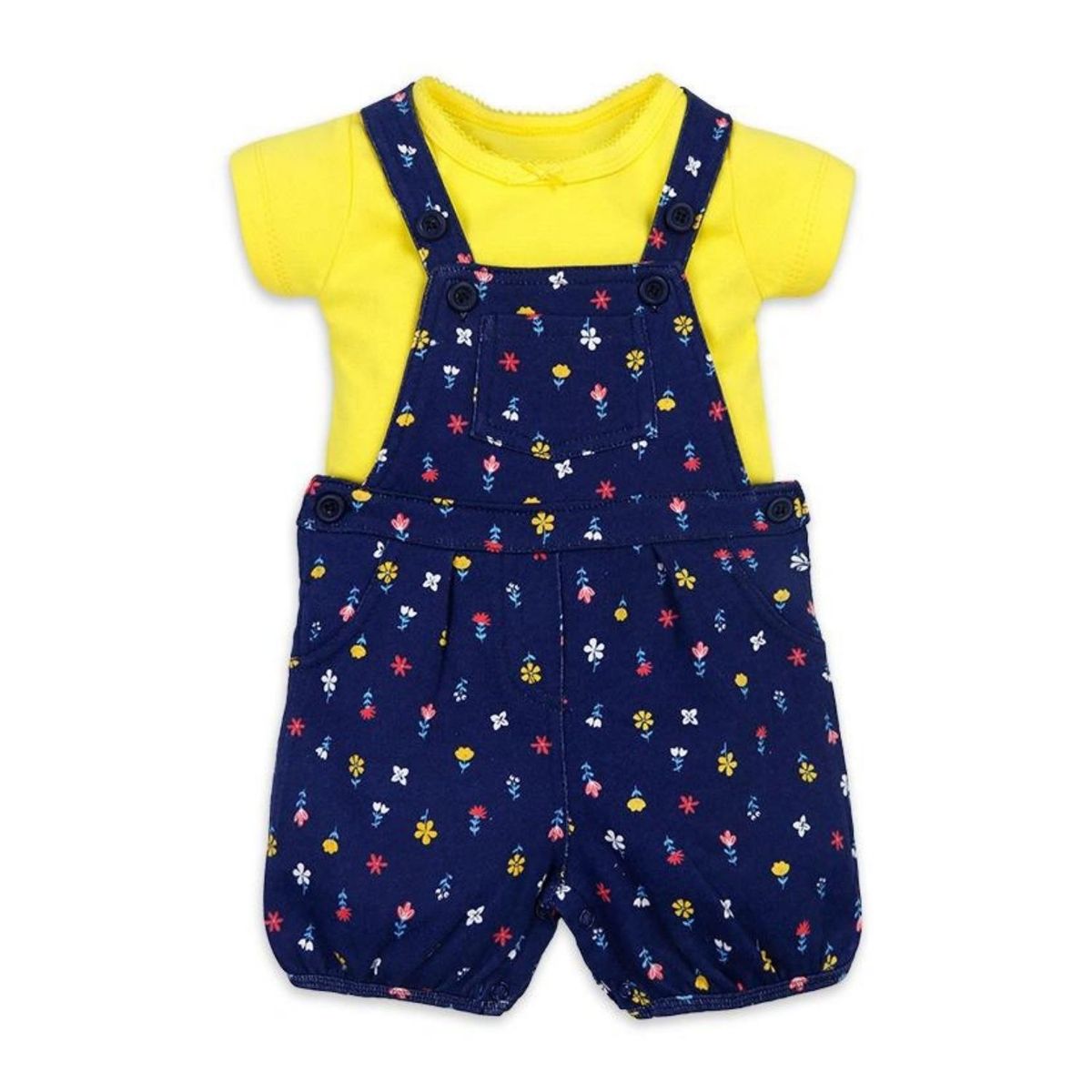 TEDMIMAK - Conjunto 2 Piezas Bebé Niña Dibujos Tedmimak 100% Algodón