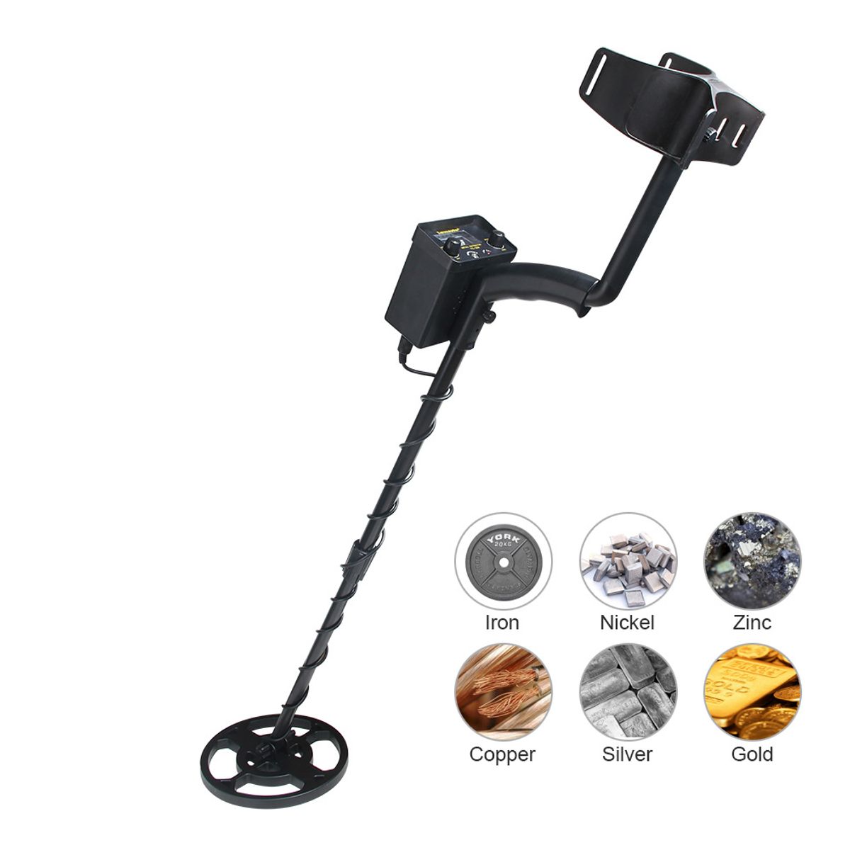 KUANGYE - Detector De Metales Rastreador Para Búsqueda Tesoro