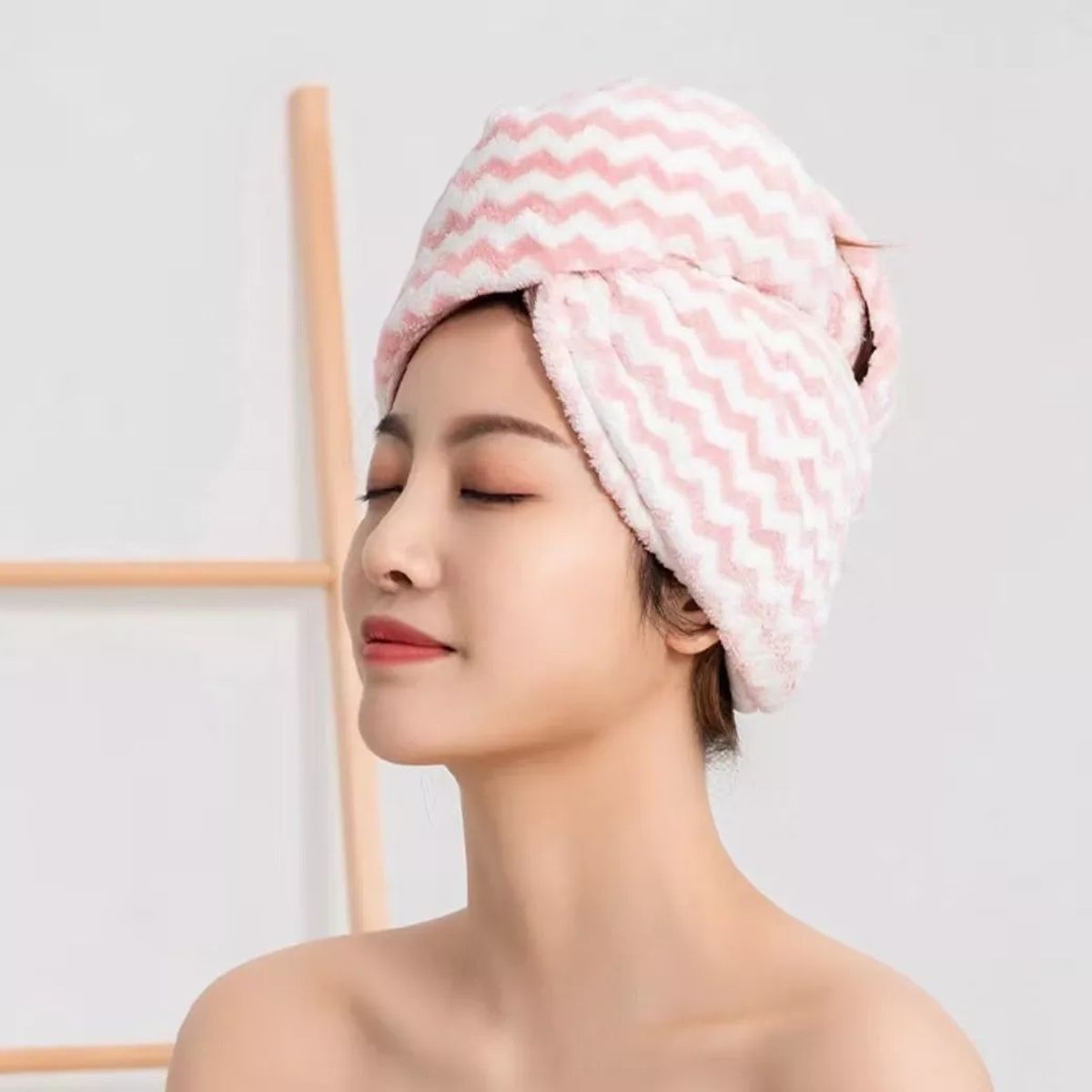 EVERSO - Toalla De Microfibra Turbante Cabello Secado Rapido