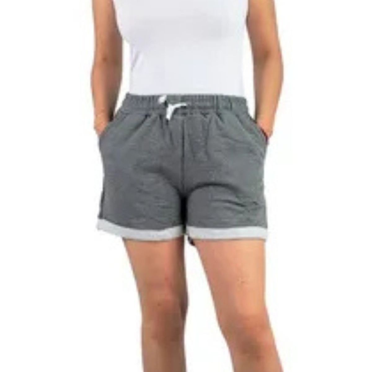 LOOK SHOP - Short Deportivo Corto Mujer. Colores. Sport. Algodón. 209