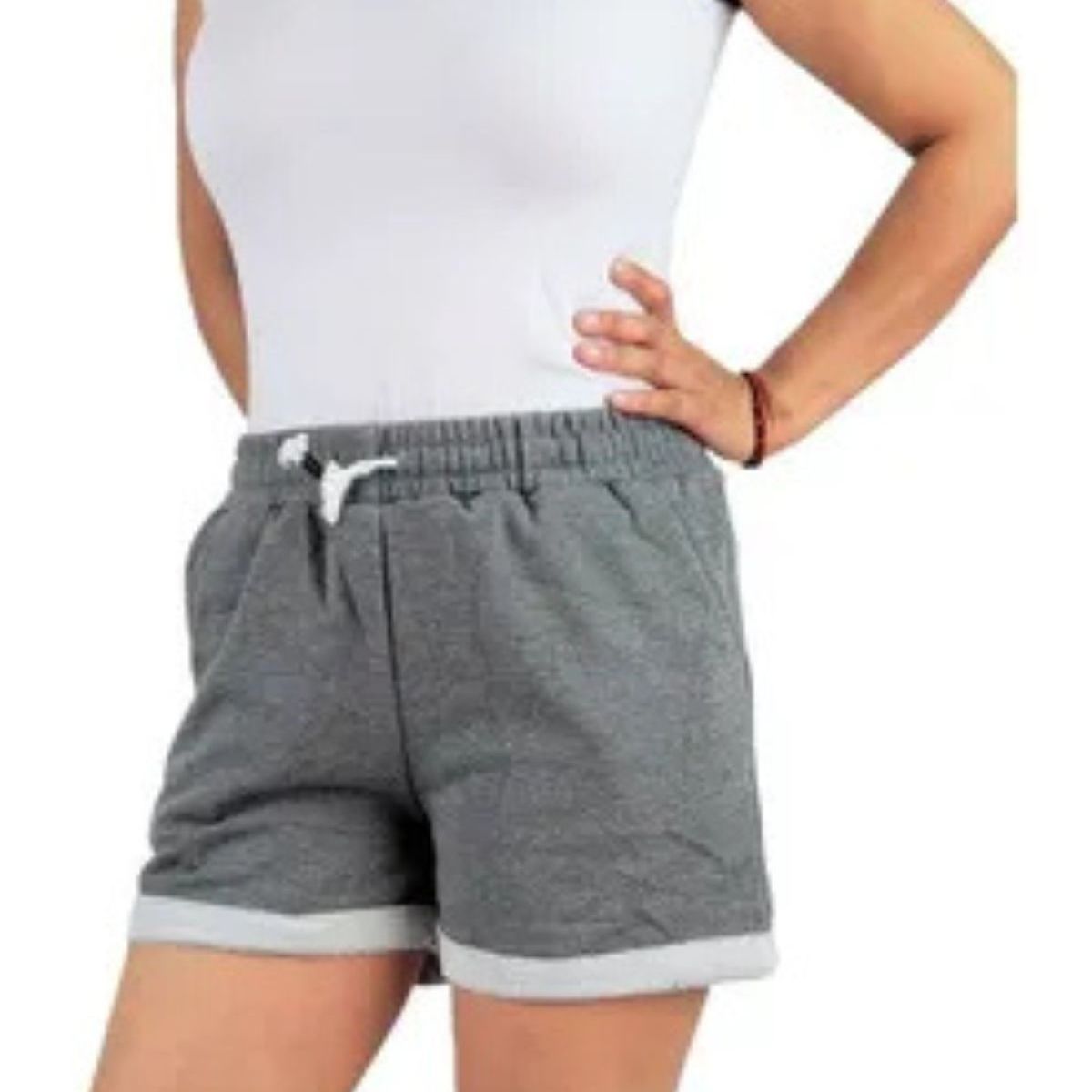 LOOK SHOP - Short Deportivo Corto Mujer. Colores. Sport. Algodón. 209