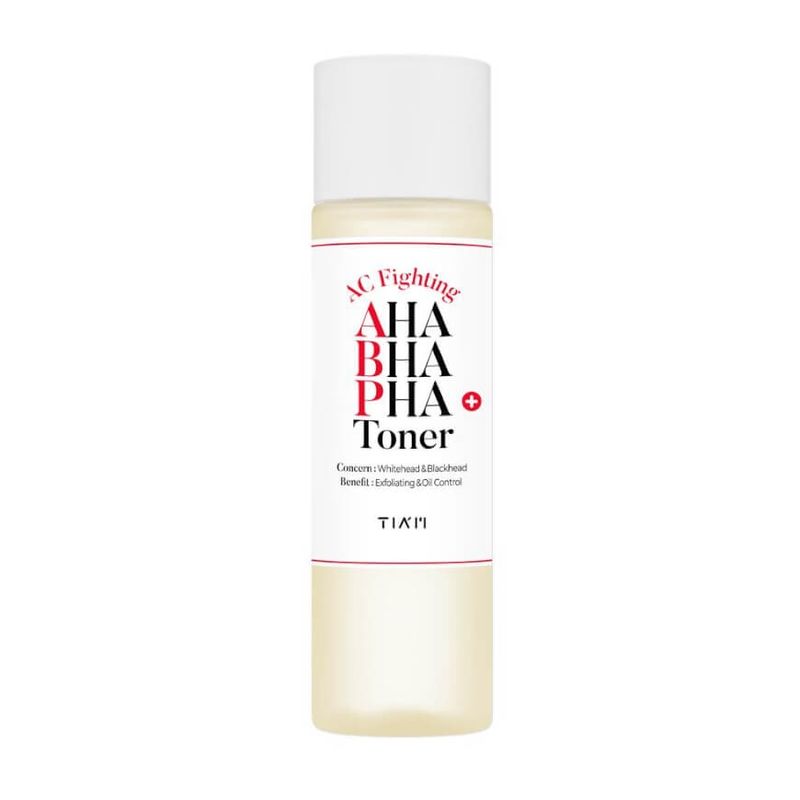 TIAM - Tónico Facial Coreano AC Fighting AHA BHA PHA Toner Exfoliante.