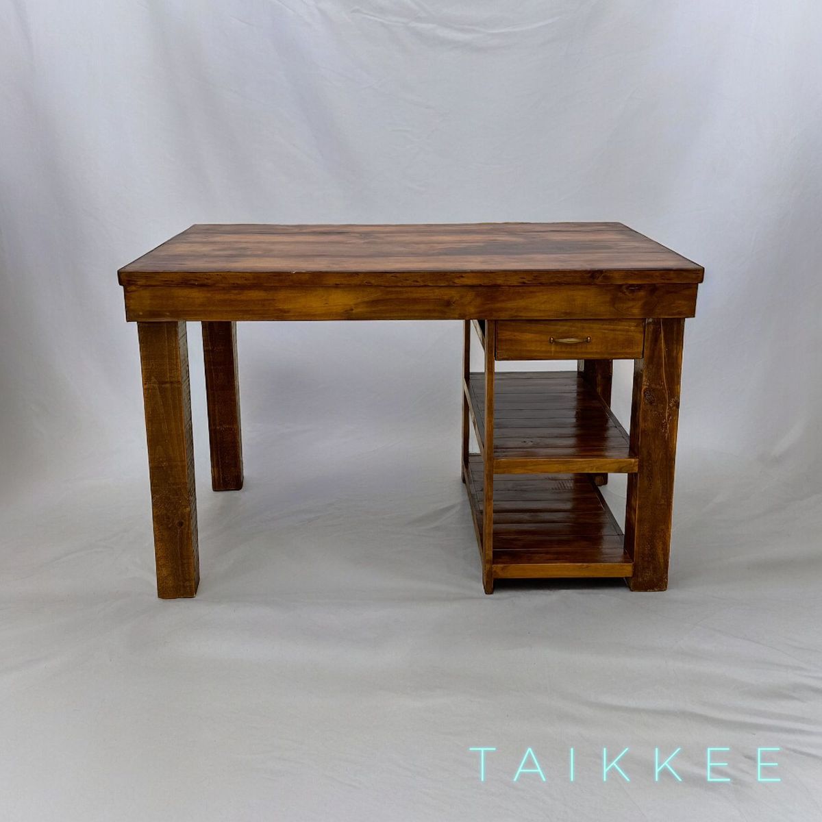 TAIKKEE - ISLA RUSTICA COLOR  NOGAL DECAPADO