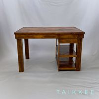 ISLA RUSTICA COLOR NOGAL DECAPADO