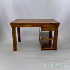 TAIKKEE - ISLA RUSTICA COLOR NOGAL DECAPADO