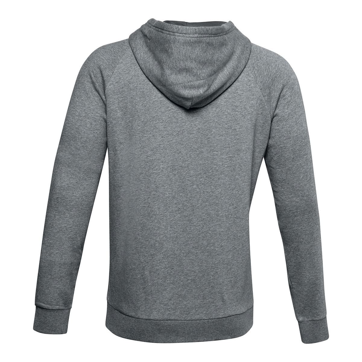 UNDER ARMOUR - Polerón Hombre Rival Fleece Bi L Hd Gris UNDER ARMOUR