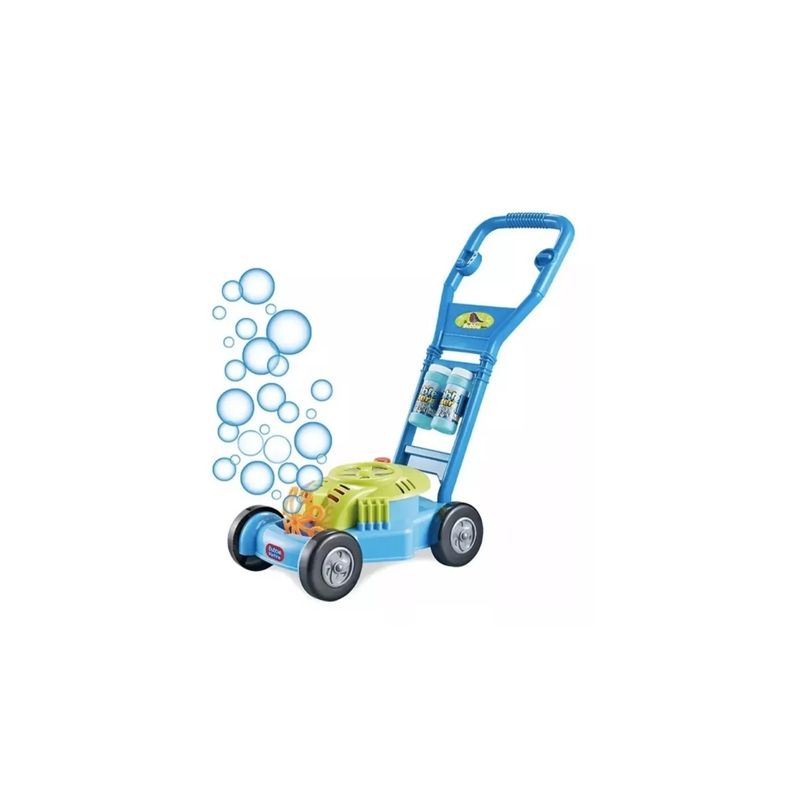 GENERICO - Carrito Caminador Lanza Burbujas Azul