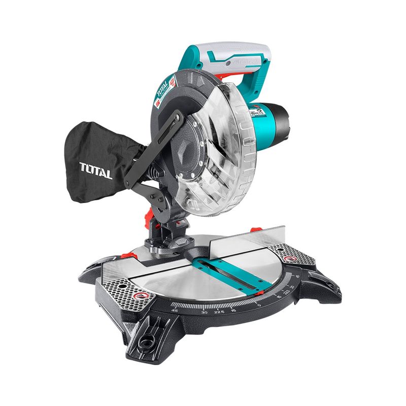 TOTAL TOOLS - Ingleteadora 1400w 8 1/4" 210mm + 4 Accesorios TOTAL
