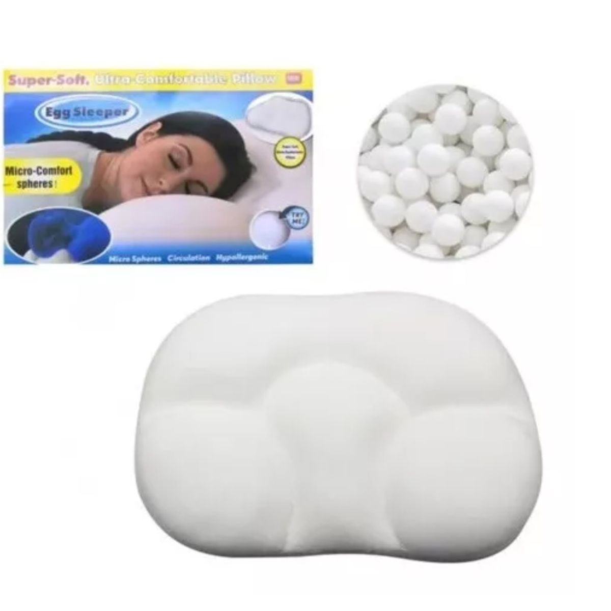 GENERICO - ALMOHADA TERAPEUTICA EGG SLEEPER