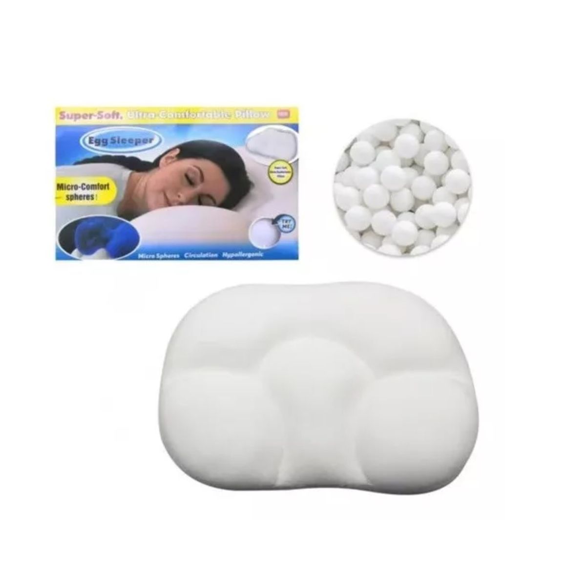 GENERICO - ALMOHADA TERAPEUTICA EGG SLEEPER
