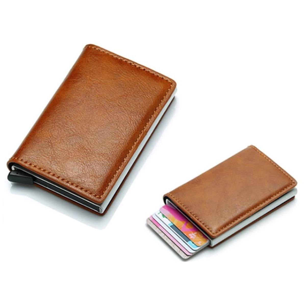 GENERICO - Billetera Anti Robo Unisex De Aluminio