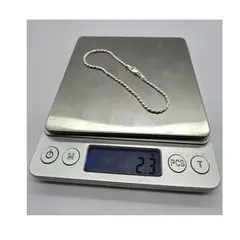 GENERICO - Pulsera Plata Turbillon Hombre Italiana 925