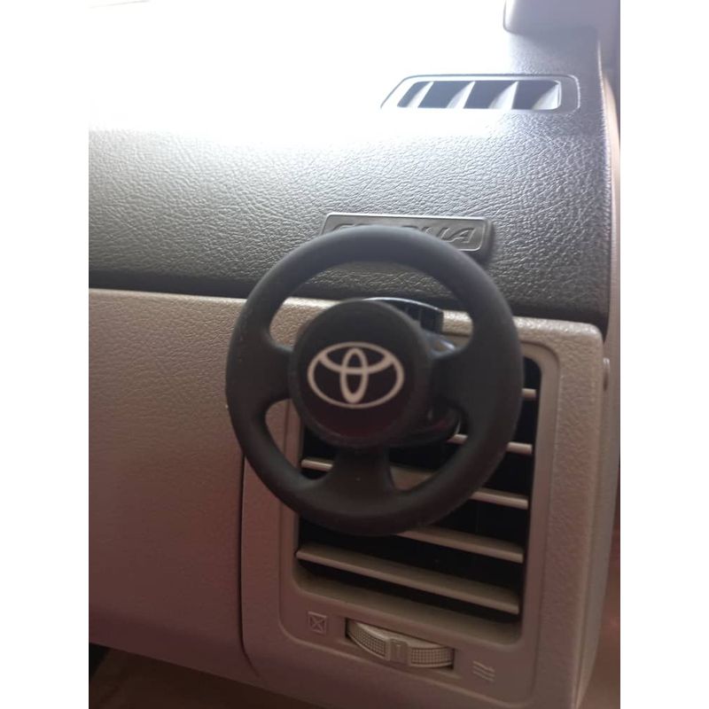 GENERICO - soporte celular magnético rejilla  ventilación cabezal 360°