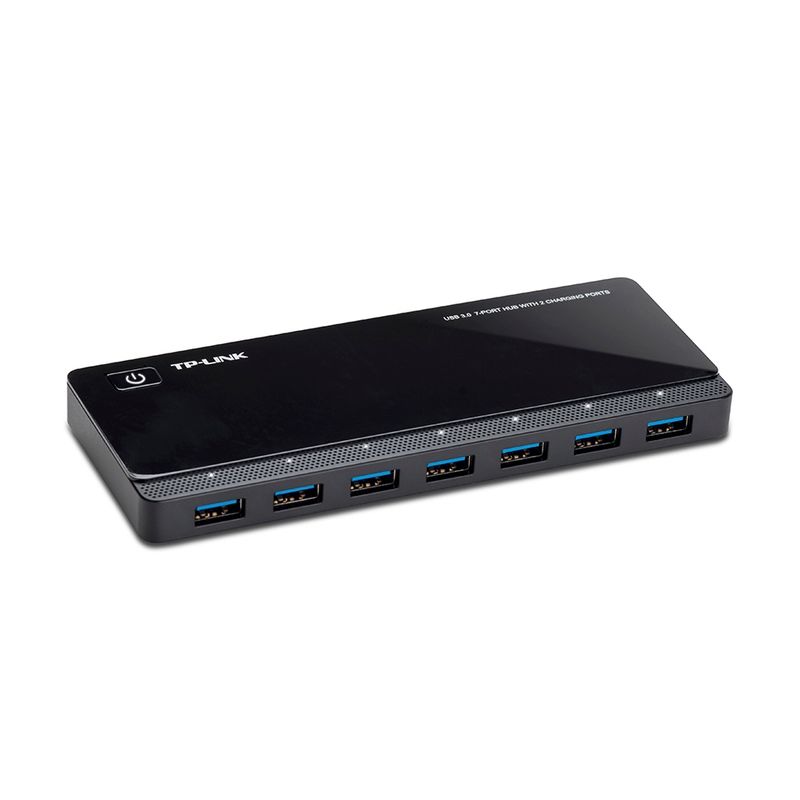 TP LINK - Hub 7 Puertos Con Dos Puertos De Carga Usb 3.0