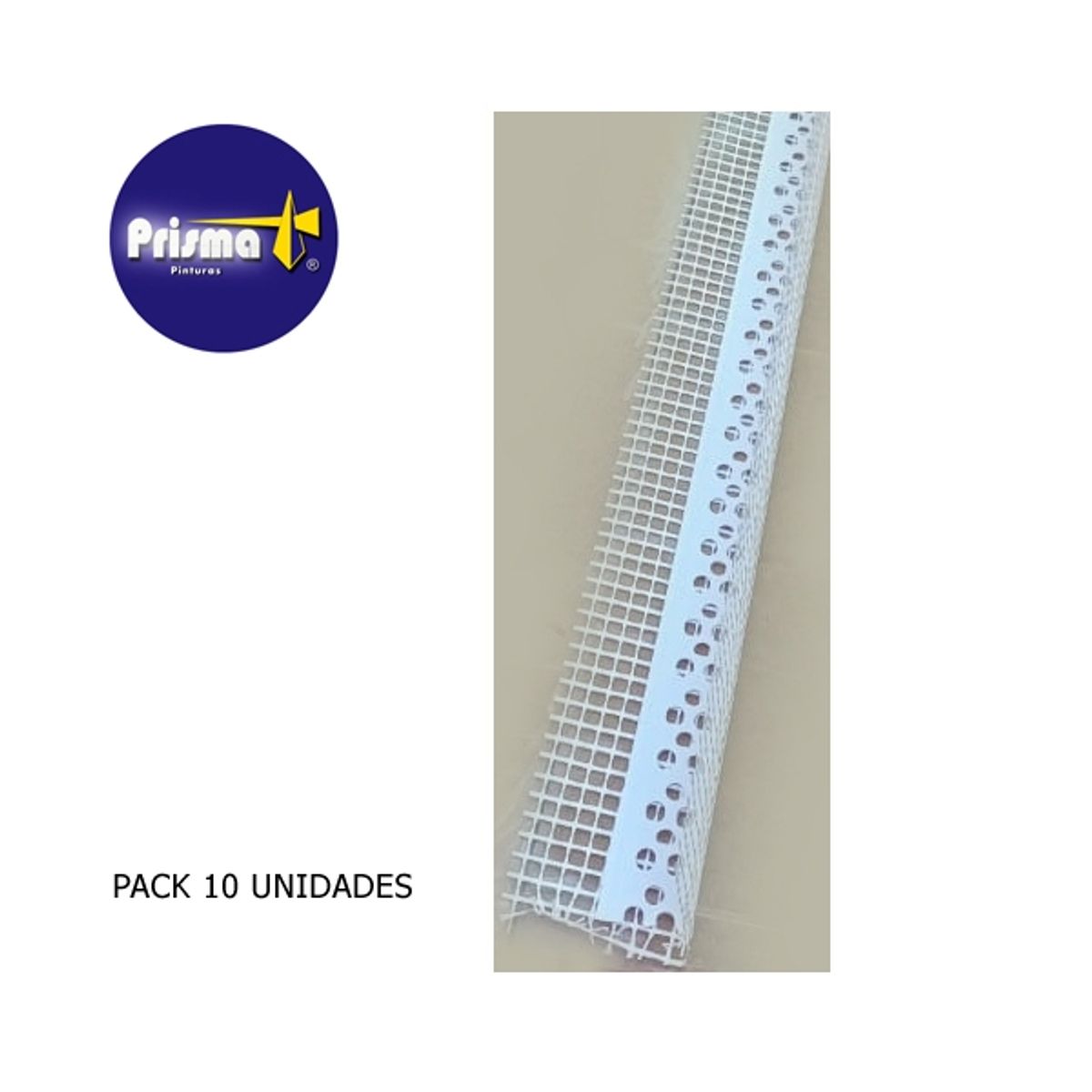 GENERICO - Esquinero EIFS con malla fibra de vidrio 10