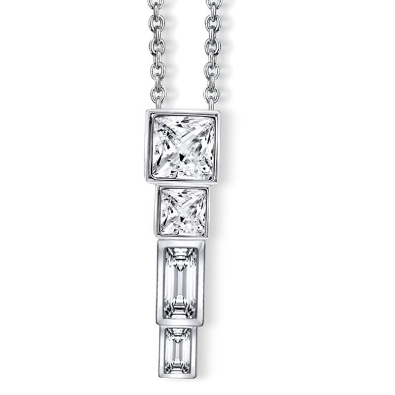 BLOOM CRYSTAL - Collar Scale con cristal Austriaco