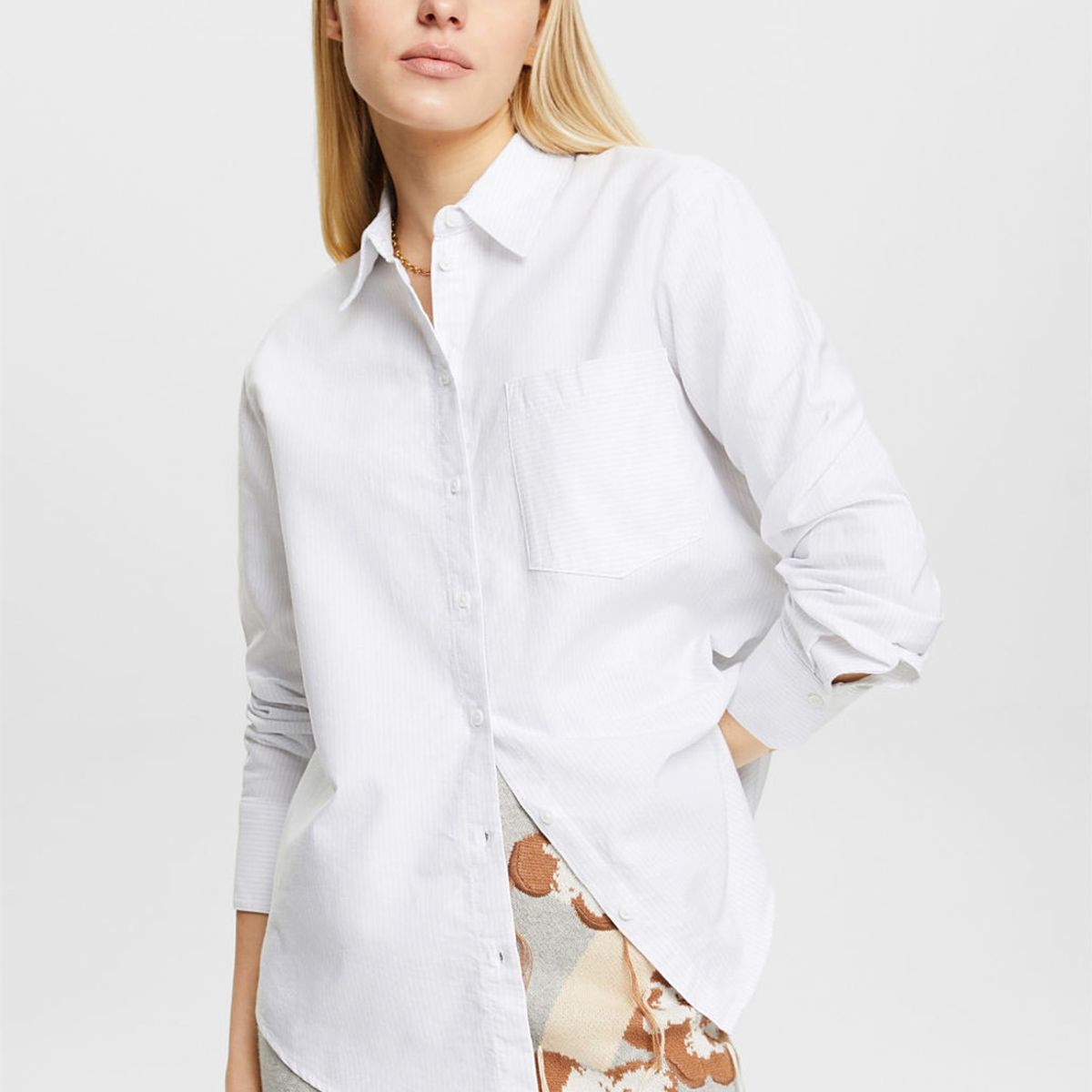 ESPRIT - Blusa De Algodón Mujer Esprit ESPRIT