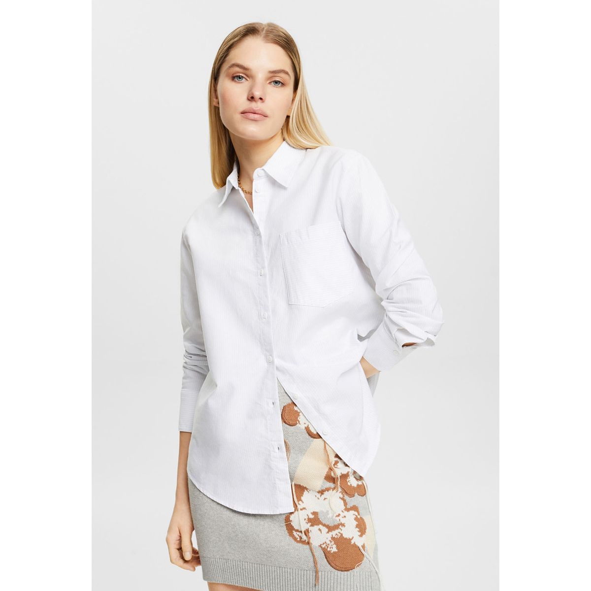 ESPRIT - Blusa De Algodón Mujer Esprit ESPRIT