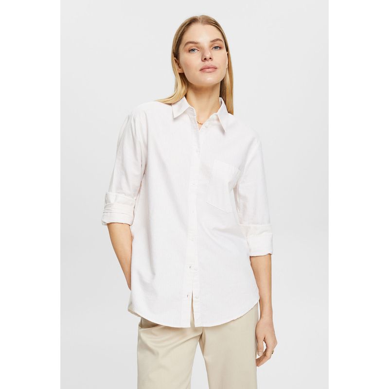 ESPRIT - Blusa De Algodón Mujer Esprit ESPRIT