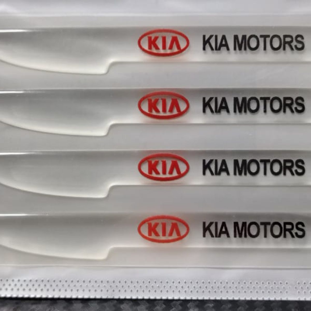 GENERICO - Set tope de puertas goma anticolision KIA MOTOR