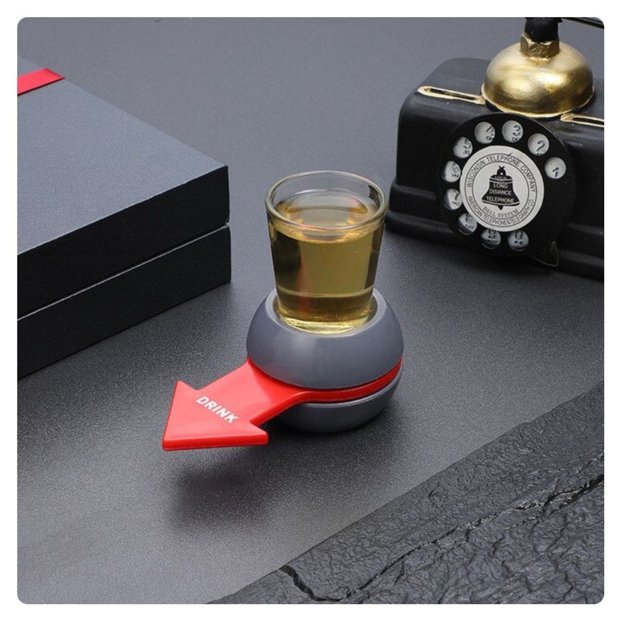GENERICO - Pointer Shot Spinner juego de fiesta Spin Drinking