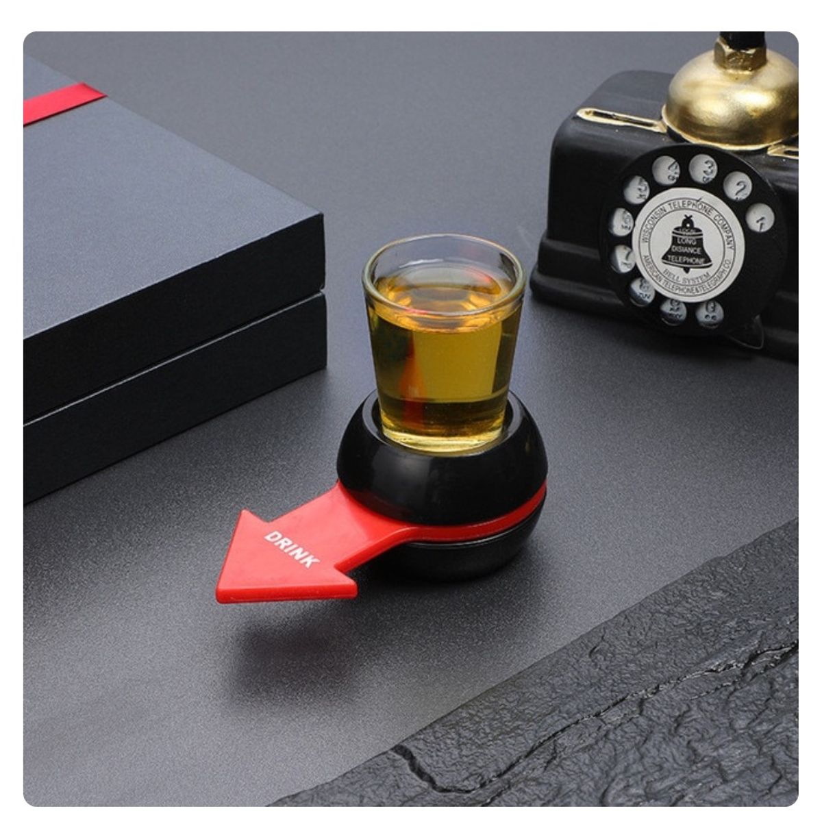GENERICO - Pointer Shot Spinner juego de fiesta Spin Drinking