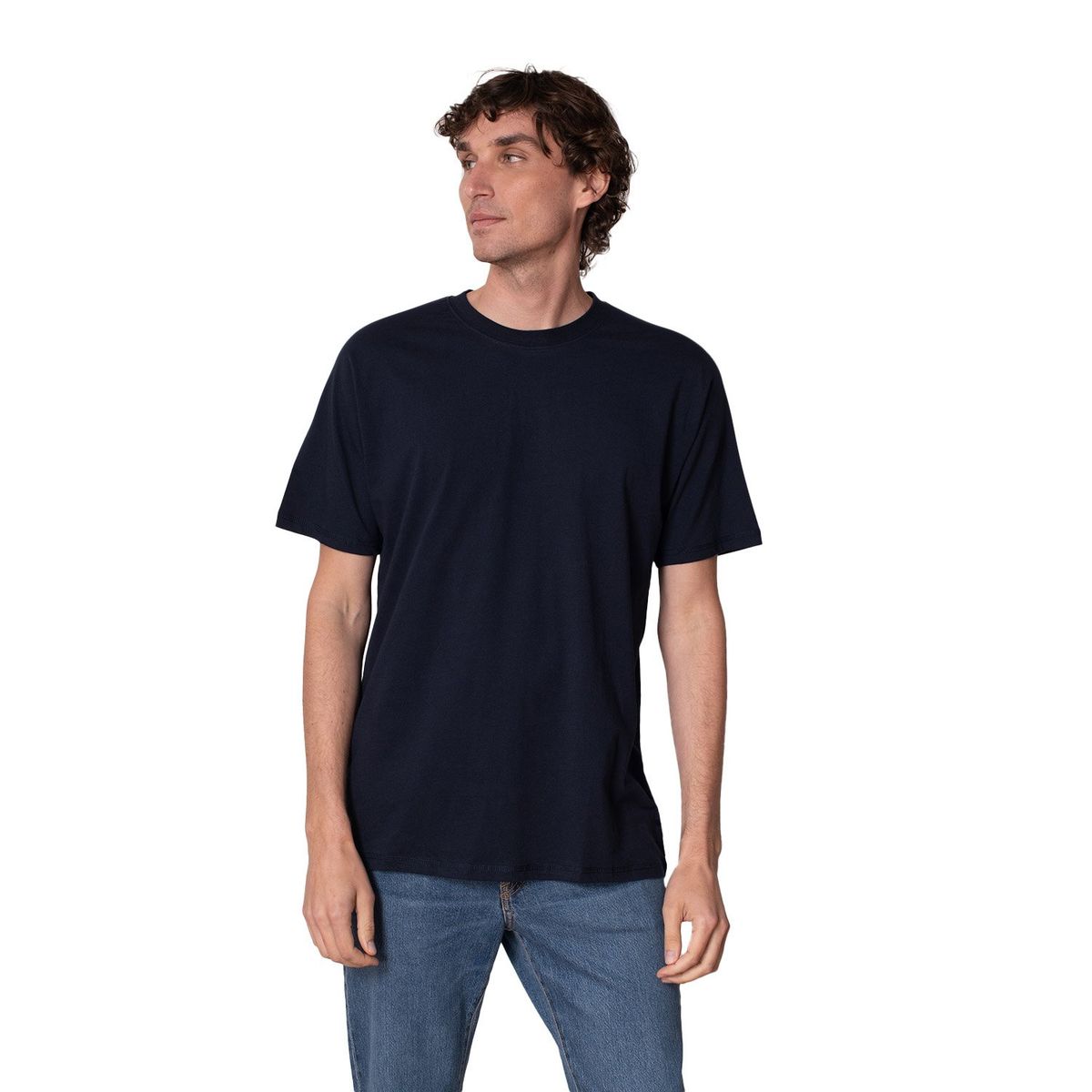 INDUSBORD - Polera Hombre Manga Corta 100% Algodón protección UV Indusbord