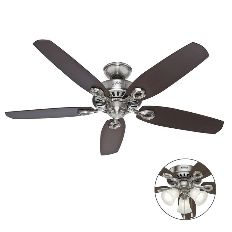 HUNTER Ventilador De Techo 52" Mod. Builder's Plus