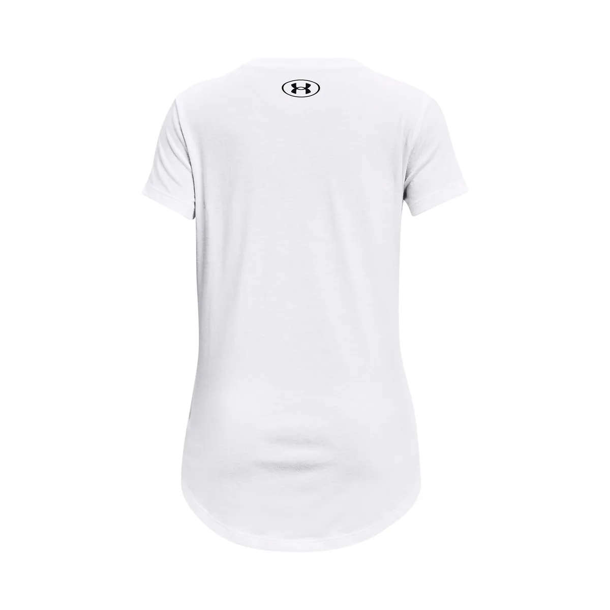 UNDER ARMOUR - Polera manga corta UA para niña Blanco UNDER ARMOUR