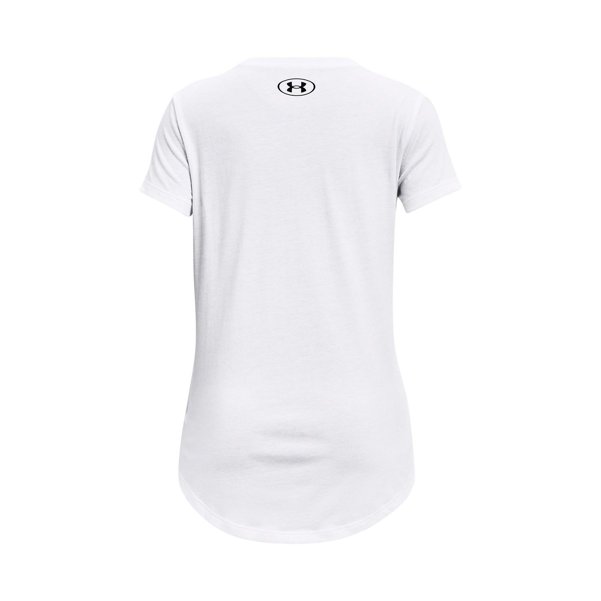 UNDER ARMOUR - Polera manga corta UA para niña Blanco UNDER ARMOUR