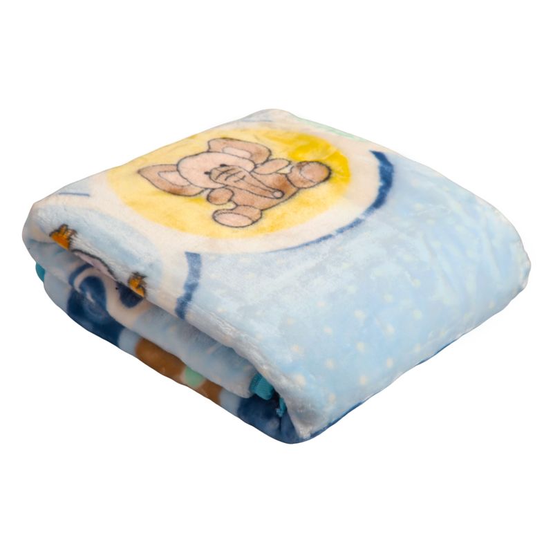 BEBESIT - Frazada Reversible Animal Celeste Bebesit
